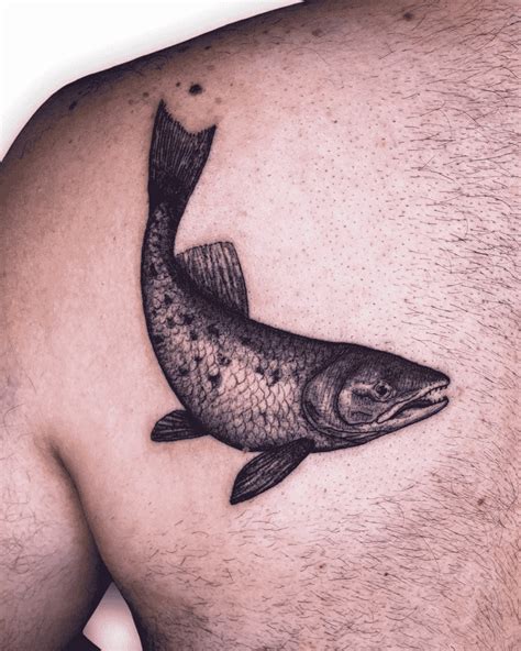 Salmon Fish Tattoo Design Images (Salmon Fish Ink Design Ideas ...