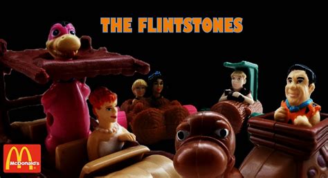 MOVIE TIE-IN TOYS: Restaurant Collectables: the Flintstones Movie 1994 McDoanld's