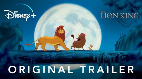 The Lion King | Original Trailer | Disney+ - YouTube