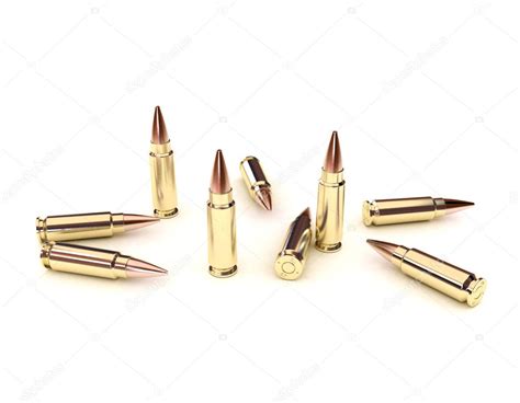 Several full metal jacket bullets Stock Photo by ©madbit 2599471