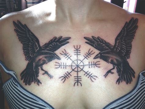 Pin by Sabrina Carlsen on beautiful heathen heart | Raven tattoo ...