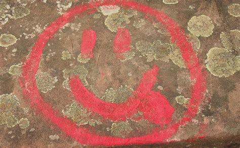 Free Images : stone, pattern, red, spray, graffiti, circle, art, funny ...