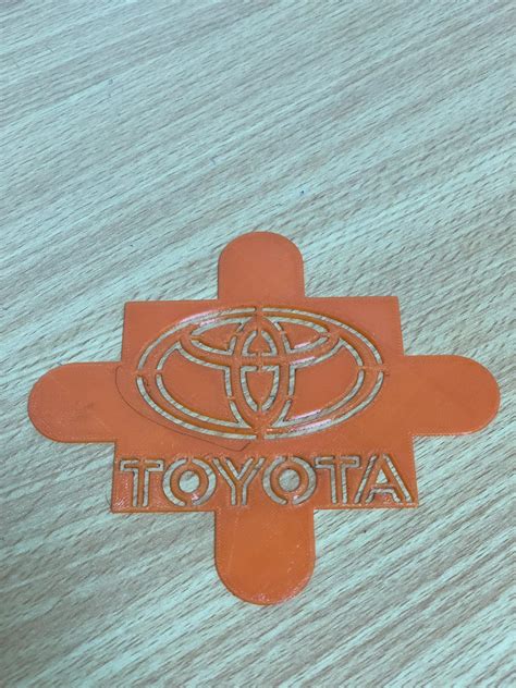 Toyota Drawing Template by Fucheta | Download free STL model ...