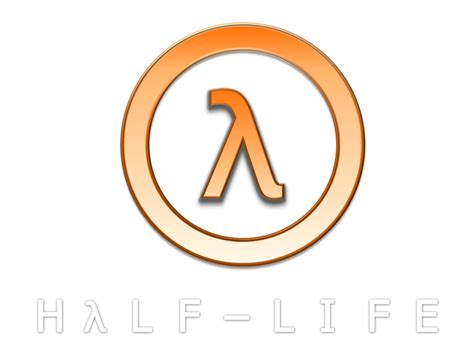 Half-Life logo PNG transparent image download, size: 1024x770px