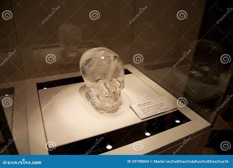 British Museum_crystal Skull Editorial Stock Image - Image of display ...