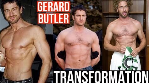 Gerard Butler Body Transformation - YouTube