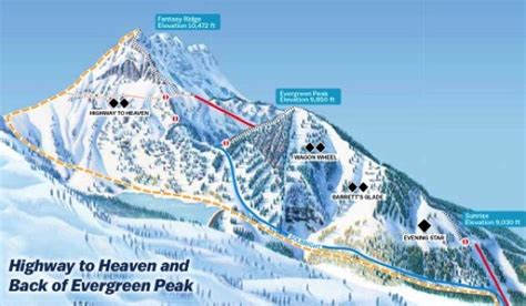 Utah Ski Maps | Solitude Ski Resort Trail Map