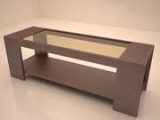 G-Shaped Wooden Coffee Table 3D Model $8 - .obj .ma .fbx - Free3D
