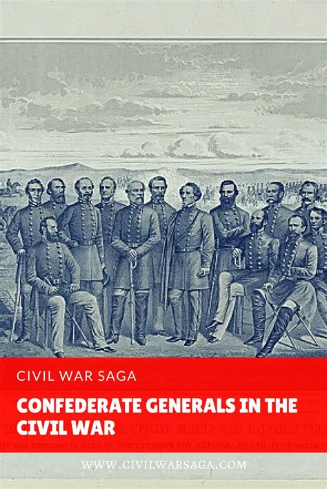 Confederate Generals in the Civil War