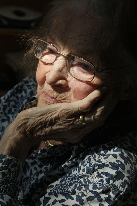 woman, old, age, retirement home, dementia, alzheimer's, portrait, reflection, glasses, face ...
