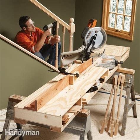 How to Build a Miter Saw Table (DIY)