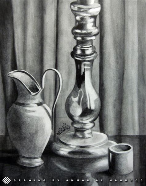 still life - Pencil drawing | i draw it in ARTD 101 Drawing … | Flickr