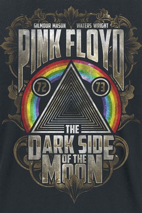 Dark Side - Feuilles d'Or | Art pink floyd, Rock posters, Affiches de musique