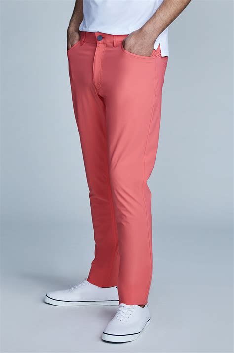 Men's Casual Salmon Pants - State of Matter Apparel