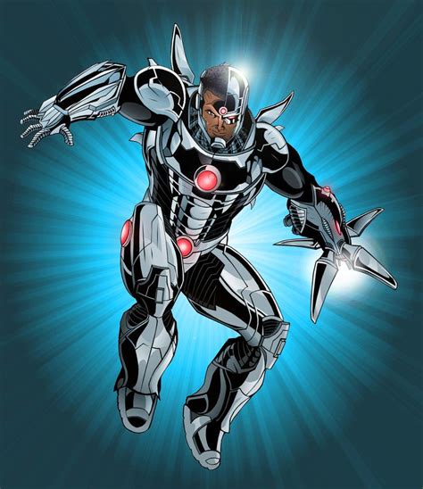 Cyborg comic drawings | Justice League - Cyborg by TimelessUnknown ...