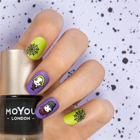 BEETLEJUICE COLLECTION | Halloween Nail Stamping Plates | MoYou London