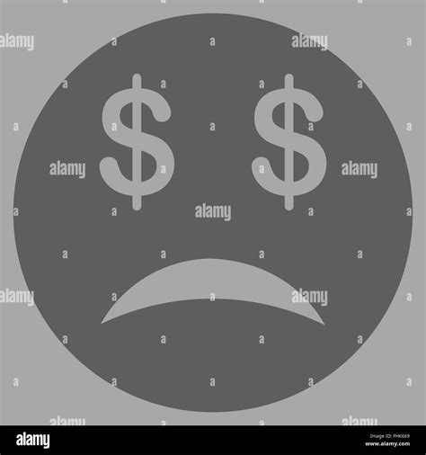 Bankrupt Smiley Icon from Commerce Set Stock Photo - Alamy
