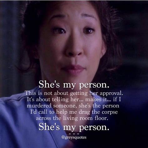 Love my person | Anatomy quote, Grey anatomy quotes, Greys anatomy funny