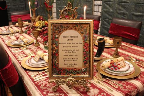 Medieval Banquet Dinner Party with Menu, Recipes & Games — Chic Party Ideas