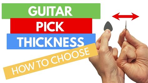 Guitar Pick Thickness - How To Choose Your Ideal Pick - YouTube