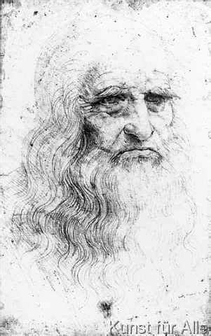 Leonardo nach da Vinci - Self portrait | Da vinci art, Self portrait art, True art