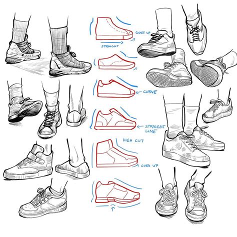 Miyuli on Twitter | Cómo dibujar zapatos, Tutorial de dibujo, Cosas de dibujo