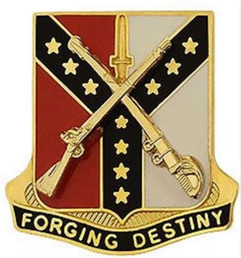 61st Cavalry Regiment Unit Crest (Forging Destiny) | Army infantry ...