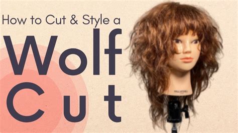 How to Cut and Style a Wolf Cut - YouTube