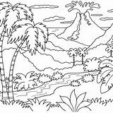 Coloring Pages For Kids Nature At GetColoringscom  Free Printable sketch template