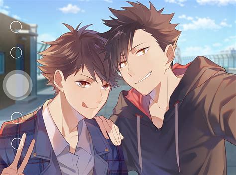 Oikawa tooru, kuroo tetsurou, haikyuu, friends, Anime, HD wallpaper ...