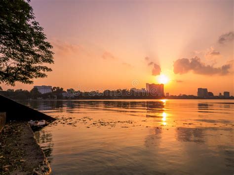 West Lake, Hanoi, Vietnam stock photo. Image of colorful - 170581528