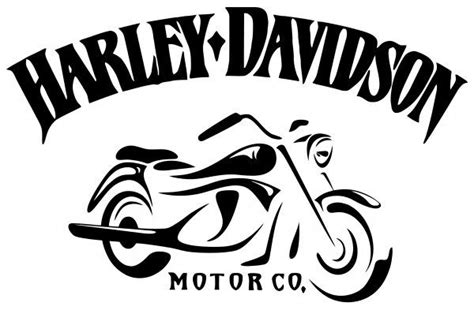 Harley Davidson emblem. Old style. Wall sticker | Harley davidson images