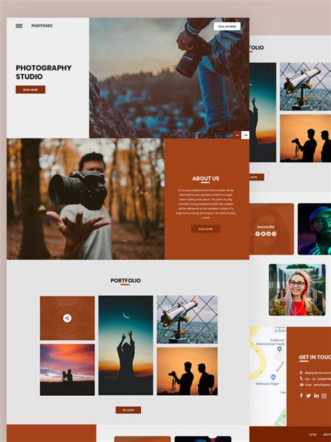 Photography HTML Templates Free Download