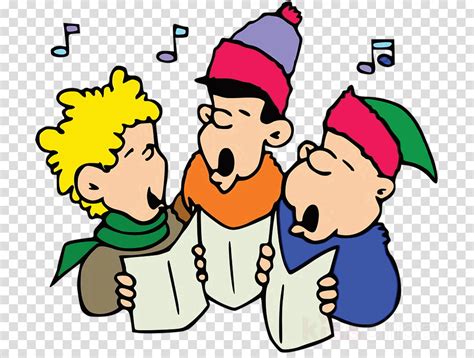 Caroling For Cans Clipart Christmas Carolers Christmas - Carol Concert ...