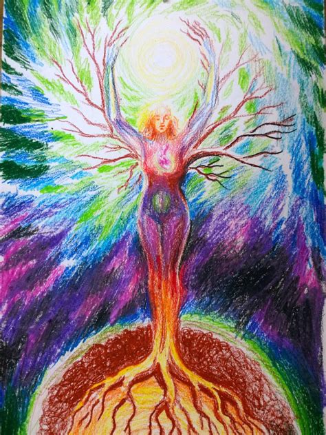 Feminine energy by CORinAZONe | Energy art, Divine feminine art ...