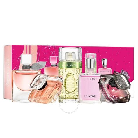Lancome Ladies Fragrance Miniatures Gift Set 3614272844407 - Fragrances & Beauty, Mini Set ...