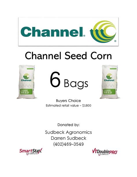 #6 Channel Seed Corn – 6 bags – Thayer County Health Services