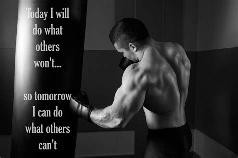 EzPosterPrints - Bodybuilding Men Girl Fitness Workout Quotes Motivational Inspirational Muscle ...