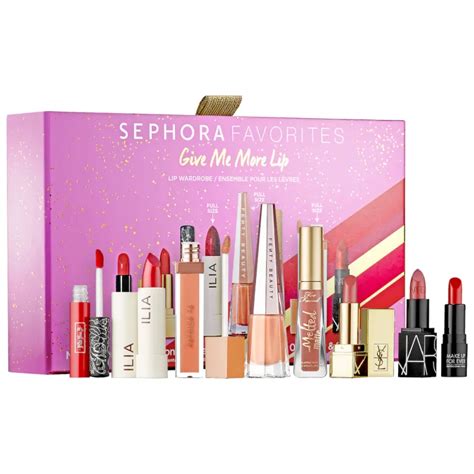 Sephora Favorites Give Me More Lip Holiday Reds and Nudes Lipstick Set ...