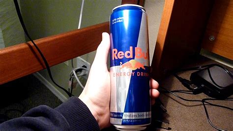 Red Bull 20oz Can Review - YouTube