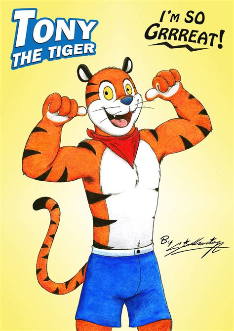 Tony the tiger by SAGADreams on DeviantArt