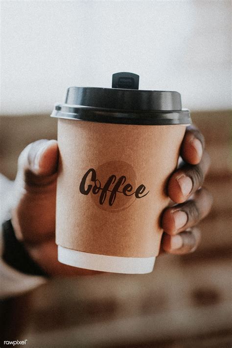 Man holding a takeaway coffee cup | premium image by rawpixel.com ...