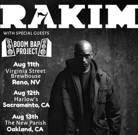 Rakim live in Sacramento and Oakland | Viva La Hip Hop