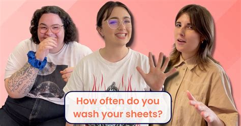 How often should you wash sheets for hygiene?