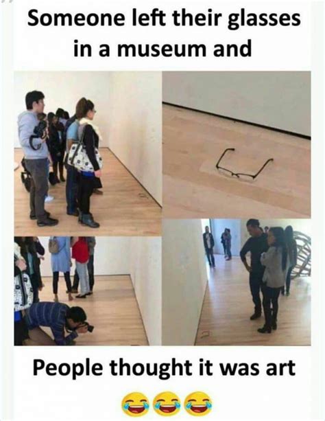 Glasses Art in the Museum Funny Meme – FUNNY MEMES