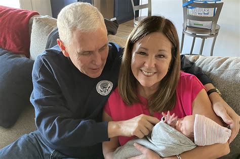 Mike Pence welcomes first grandchild with sweet photo