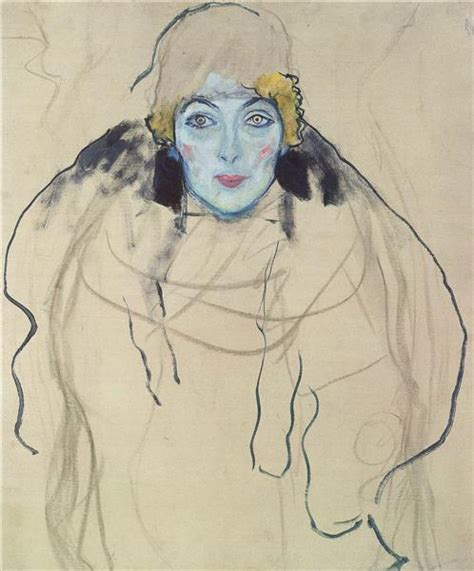 Portrait of a Lady (unfinished), 1917 - 1918 - Gustav Klimt - WikiArt.org