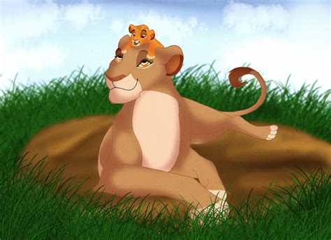 Simba and Sarabi by salem20 on DeviantArt