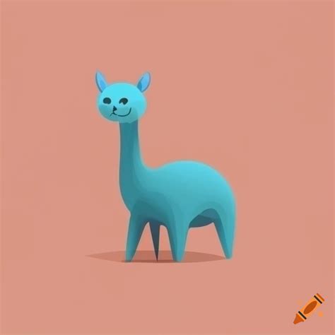 Minimalistic vector art of cute animals on Craiyon