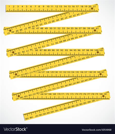 Tape measure Royalty Free Vector Image - VectorStock